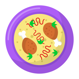 Chicken soup icon