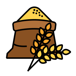 saco de trigo icono