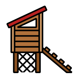 Chicken coop icon