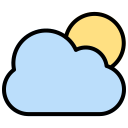 Переменная облачность иконка