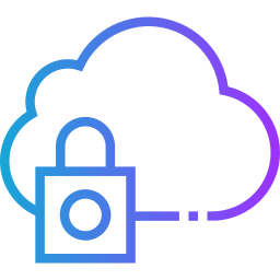 seguridad de datos icono