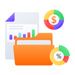 rapport annuel Icône