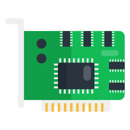 Graphic card icon