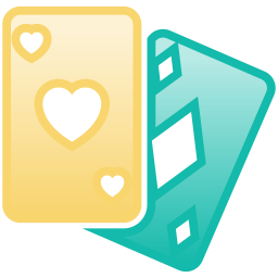 Playing cards icon