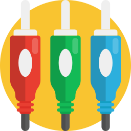 Connector jacks icon