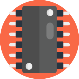 circuito integrato icona