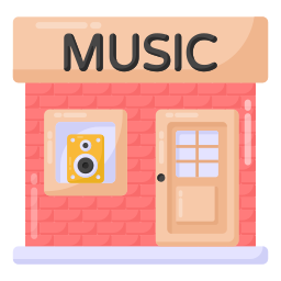 Музыкальный магазин иконка