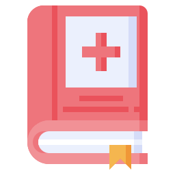 Medical handbook icon