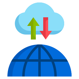 Cloud computing icon