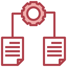 integración de datos icono