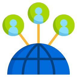 Global network icon