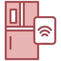 Smart fridge icon