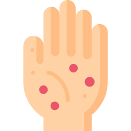 Skin disease icon