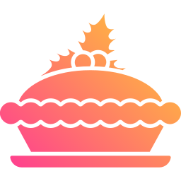 pastel de carne picada icono