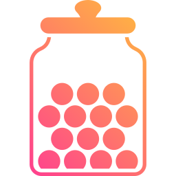 Банка конфет иконка