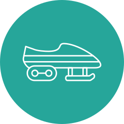 Snowmobile icon