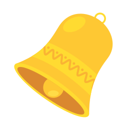 Christmas bell icon