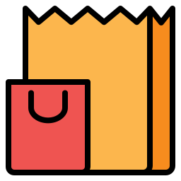 Shopping bag icon