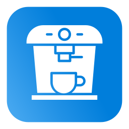 Coffee machine icon