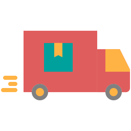 Delivery car icon