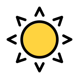 Sun icon