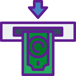 Atm machine icon