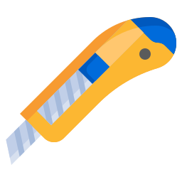 cuchillo cortador icono