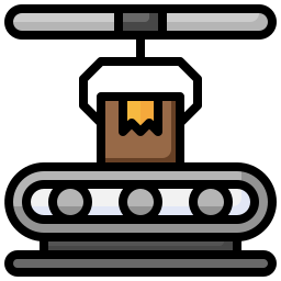 cinta transportadora icono