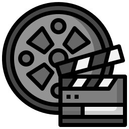 Movie reel icon