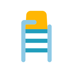Judge chair icon
