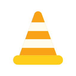 Traffic cone icon