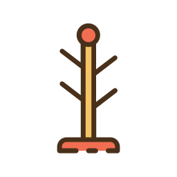 Coat stand icon