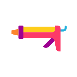 Caulk gun icon