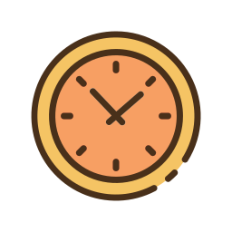 Wall clock icon