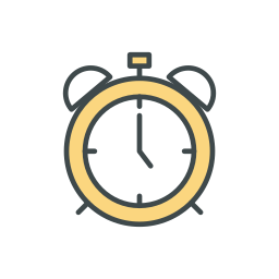 Alarm clock icon