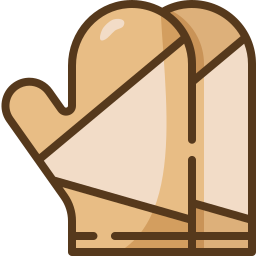 Oven glove icon