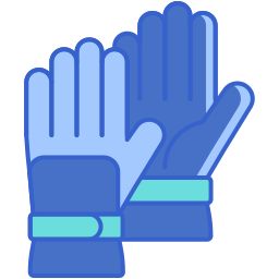 Ski gloves icon