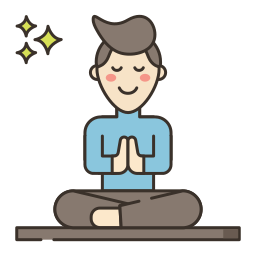 meditación icono