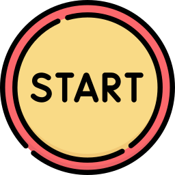 botón de inicio icono