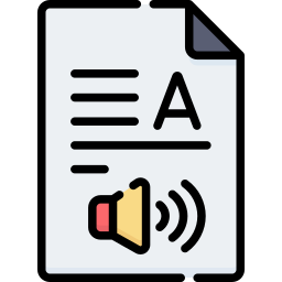 Transcription icon