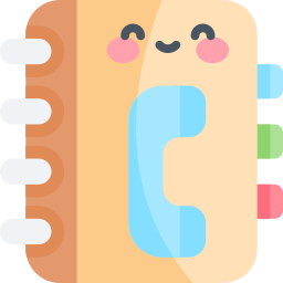 Phone book icon