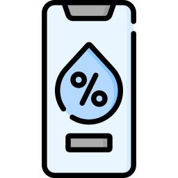 kontrola wody ikona