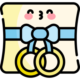 Wedding rings icon