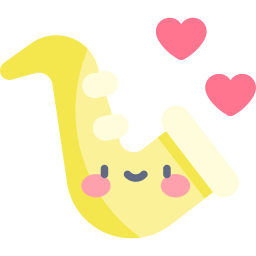 saxofón icono