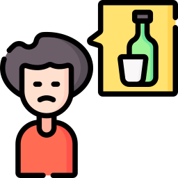 alcoholisme icoon