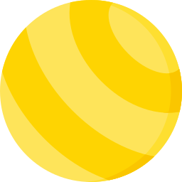 pilates bal icoon