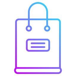 Shopping bag icon