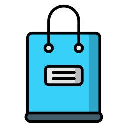 Shopping bag icon