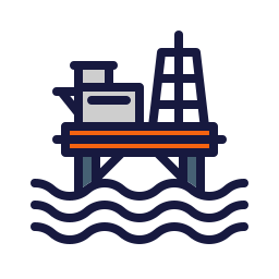 offshore-platform icoon