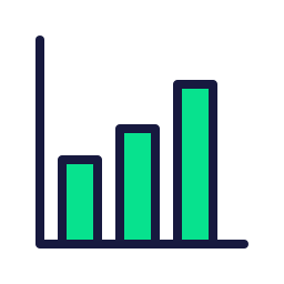 barre graphique Icône